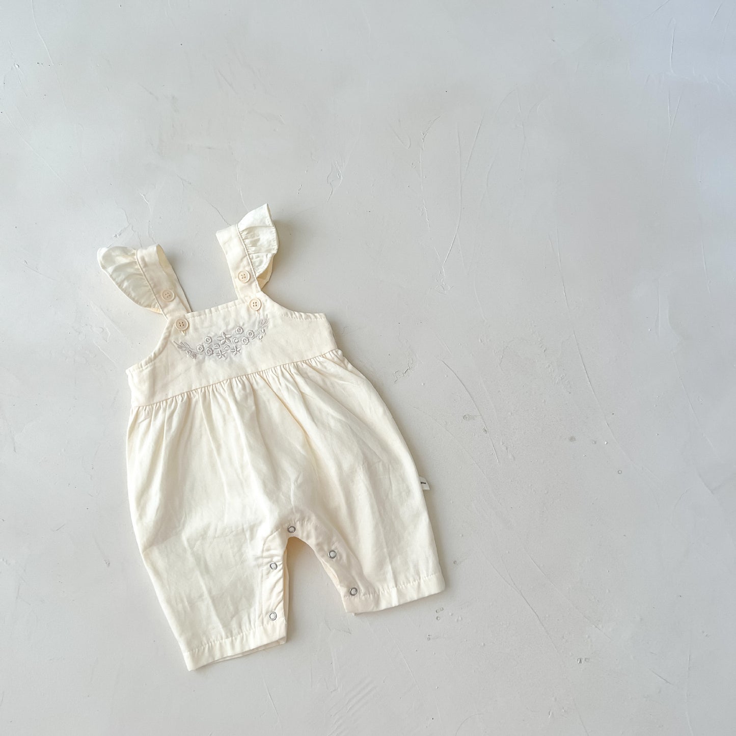 CH.KOUROSH- Baby Girl's Loose Adjustable Suspender Romper