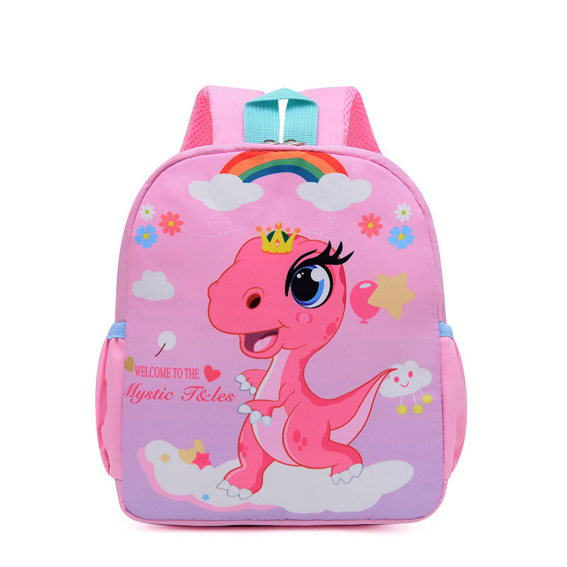 CH.KOUROSH- Kindergarten Men's And Women's Burden Reduction Decompression Anti-lost Fashion All-match School Bag Cartoon Student Schoolbag Wholesale