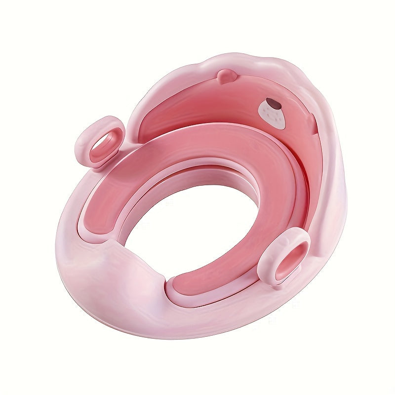 1pc Toilet Seat, Portable Men And Women Toilet Ring, Growth Toilet Auxiliary Toilet Ring Cushion