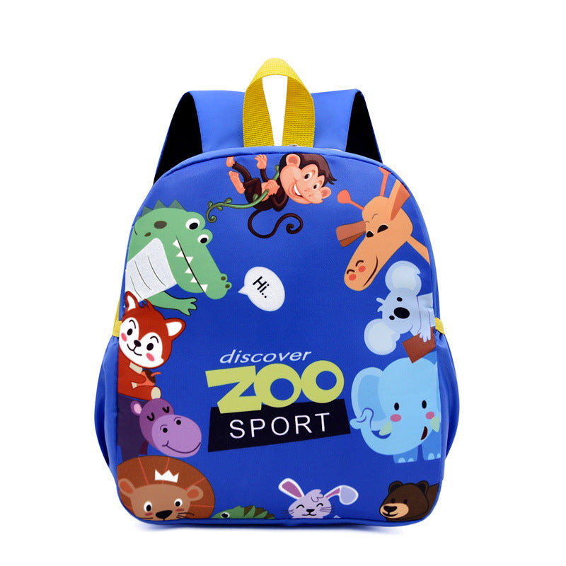 CH.KOUROSH- Kindergarten Men's And Women's Burden Reduction Decompression Anti-lost Fashion All-match School Bag Cartoon Student Schoolbag Wholesale