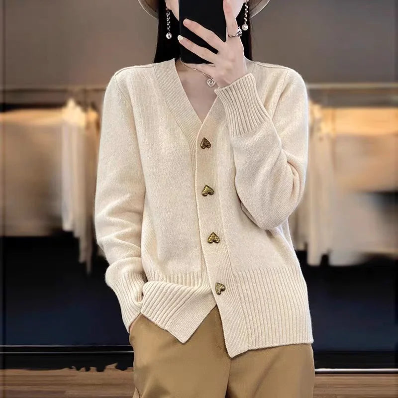 Casual Knit Cardigan for Women