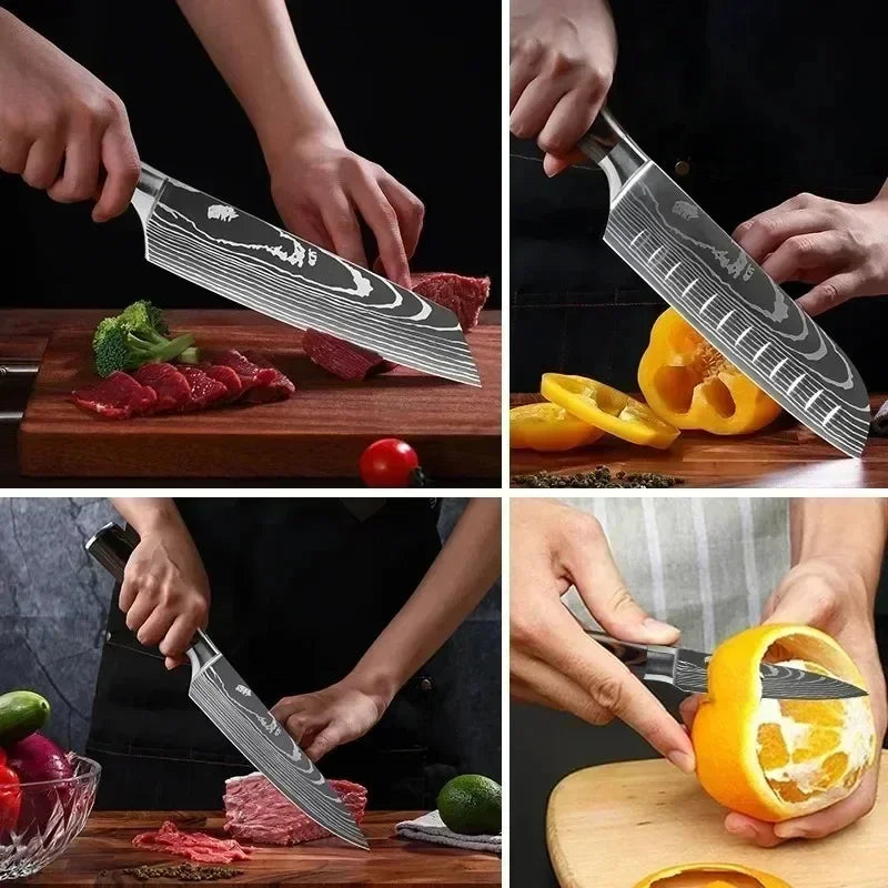 Premium Chef Knife Set - Perfect for Slicing, Dicing & Butchering