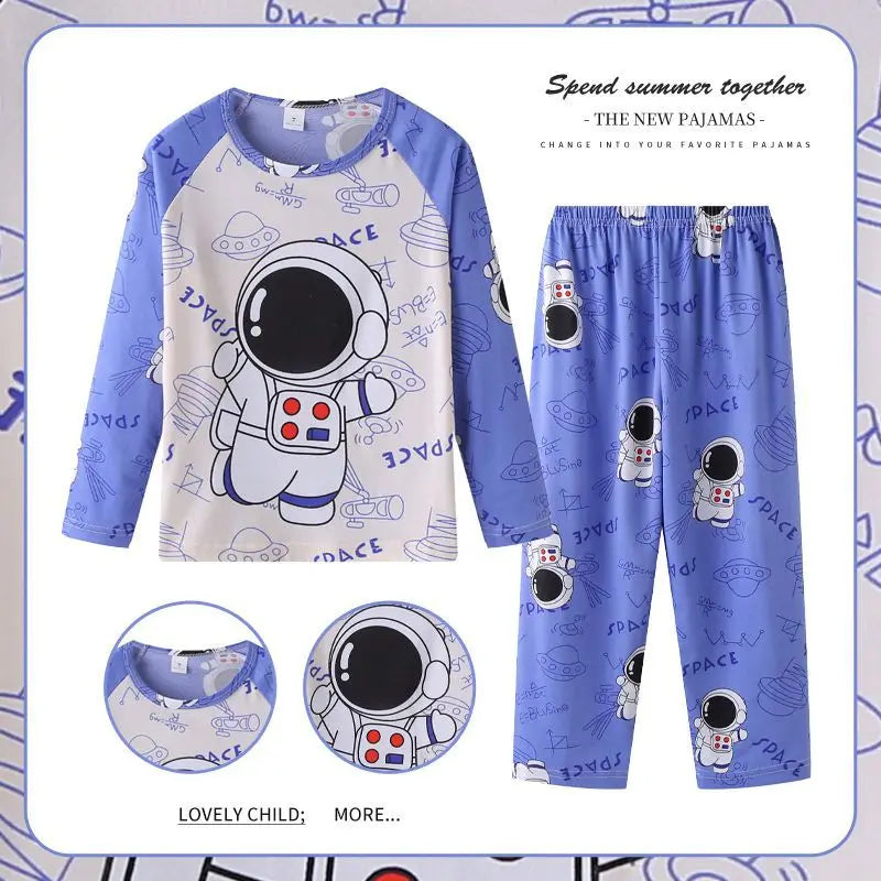 Cute Sets for Children Loungewear Pajama Girl Sleepwear Robe Children's Clothing Mother Kids