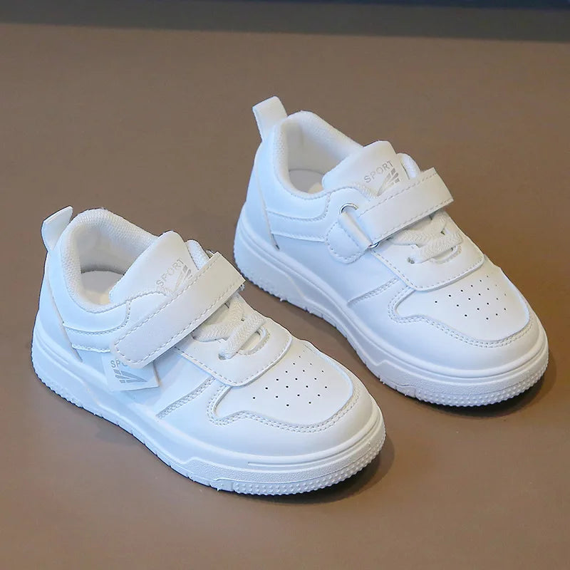 CH.KOUROSH Baby Kid's Spring Autumn New Small White Shoes Tenis Sneakers Children Soft Sole Anti Slip Sneaker Toddler Casual Sport Shoes