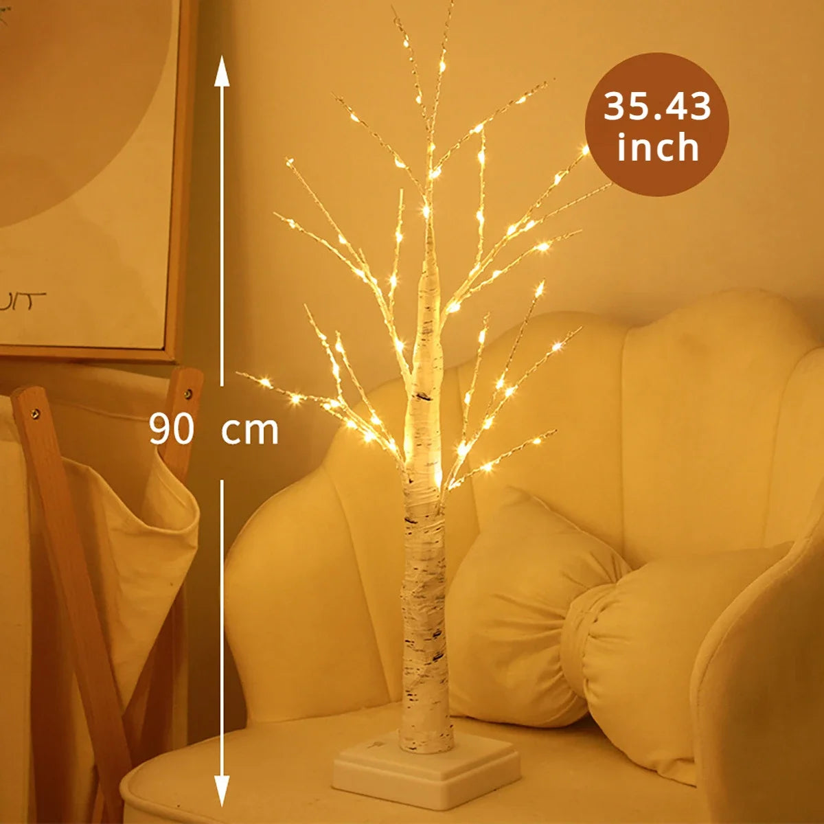 Christmas Decoration LED Birch Tree Lights Glowing Branch Light Night DIY Xmas Trees Suitable for Home Bedroom Wedding Party NEW