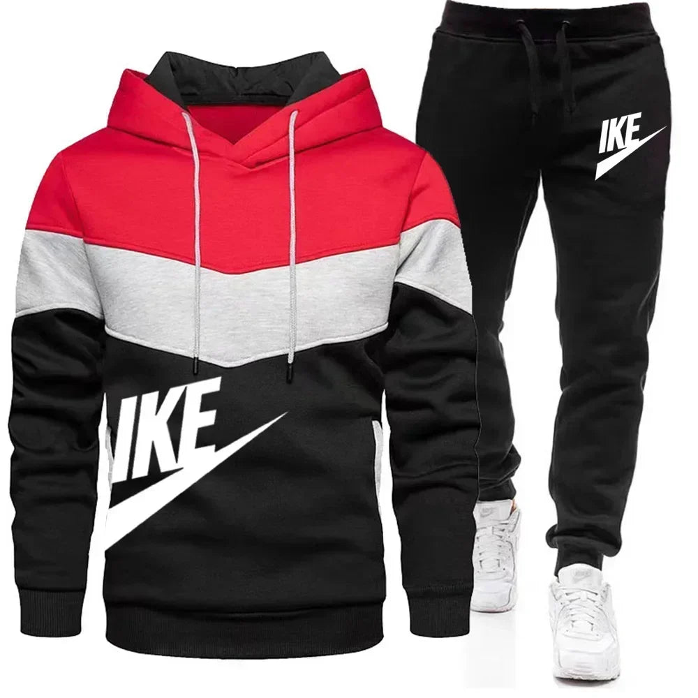 CH.KOUROSH- New Men's Autumn Winter Sets Zipper Hoodie+Pants Pieces Casual Tracksuit Male Sportswear Brand Clothing Sweat Suit