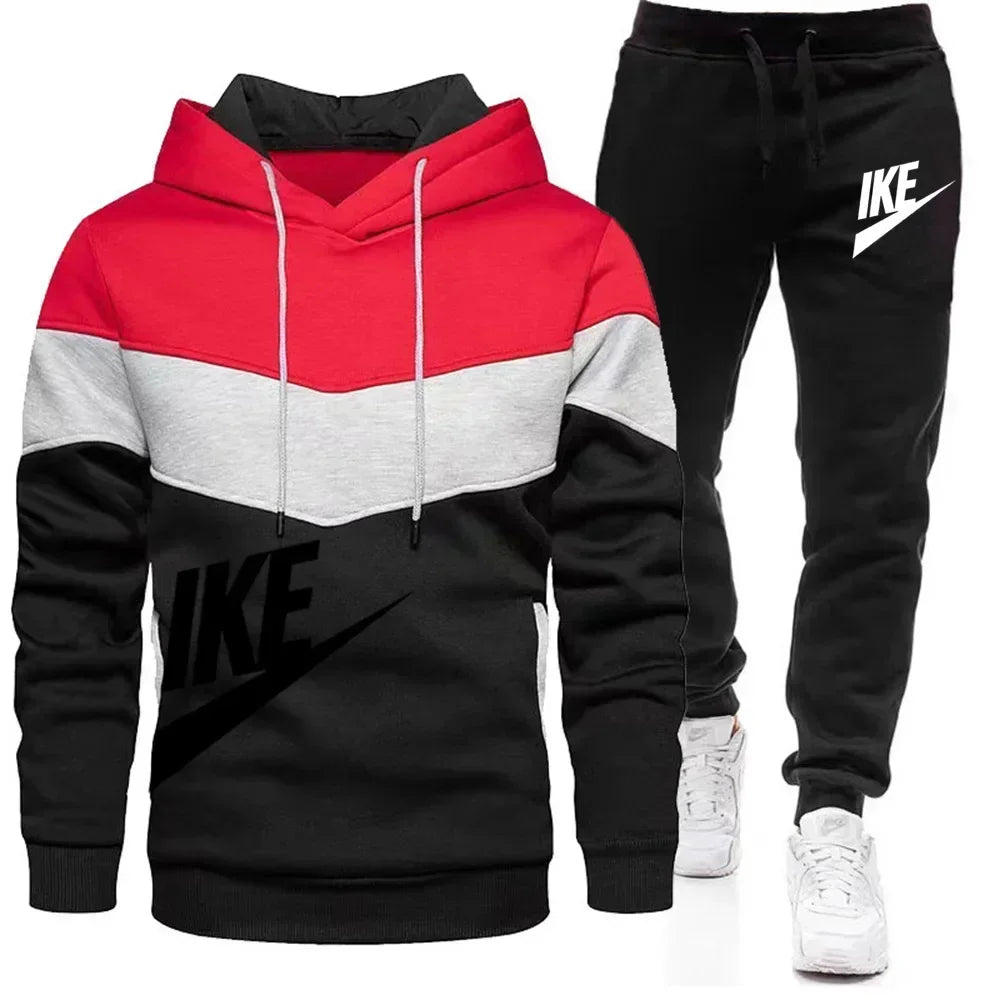 CH.KOUROSH- New Men's Autumn Winter Sets Zipper Hoodie+Pants Pieces Casual Tracksuit Male Sportswear Brand Clothing Sweat Suit