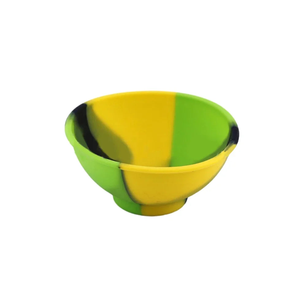 1Pcs 50mm Mini Silicone Bowl Children Tableware Multi-Color Container Bowls Tobacco Herb Smoking Accessories Kitchen Storage Box