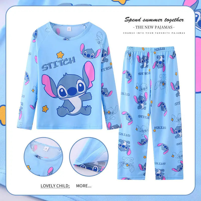 Cute Sets for Children Loungewear Pajama Girl Sleepwear Robe Children's Clothing Mother Kids