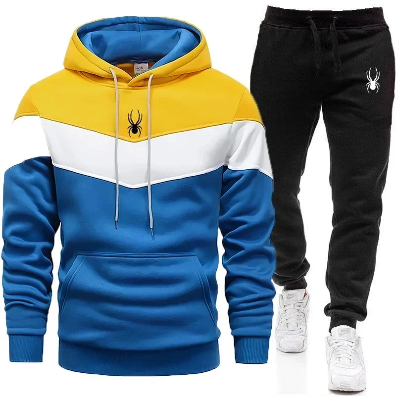 High-Quality Men’s Tracksuit with Hoodie - Perfect for Sports & Casual Wear”