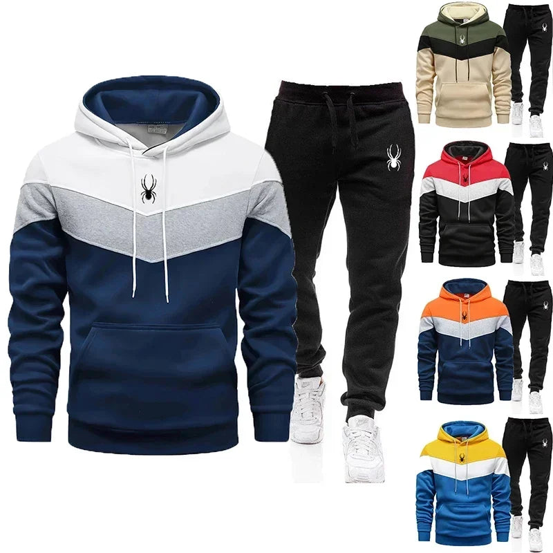 High-Quality Men’s Tracksuit with Hoodie - Perfect for Sports & Casual Wear”