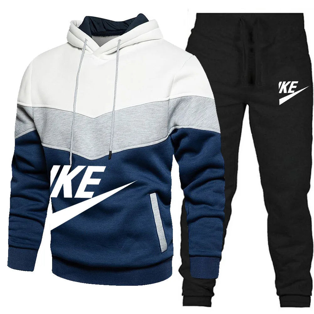 CH.KOUROSH New Autumn Winter Men's Sets Zipper Hoodie+Pants Pieces Casual Tracksuit Male Sportswear Brand Clothing Sweat Suit