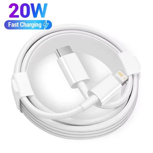 CH.KOUROSH Original 20W PD USB Type C to Lighting Fast Charger Cable For Apple iPhone 14 13 12 11 Pro Max X XR 8 7 Plus iPad Data Sync Line