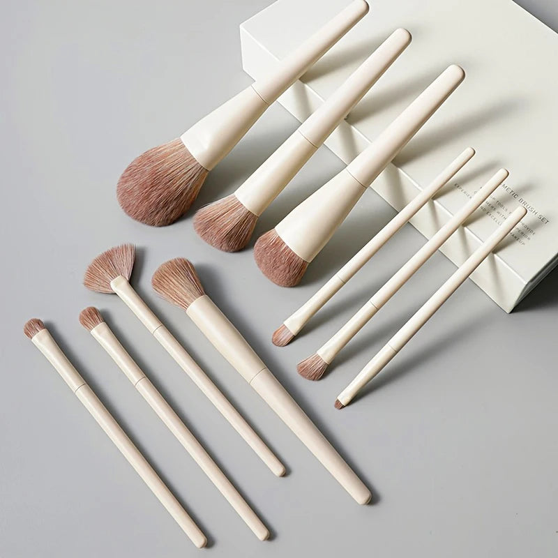 13 PCS Makeup Brush Set - Soft, Durable, Perfect for Foundation & Eyeshadow