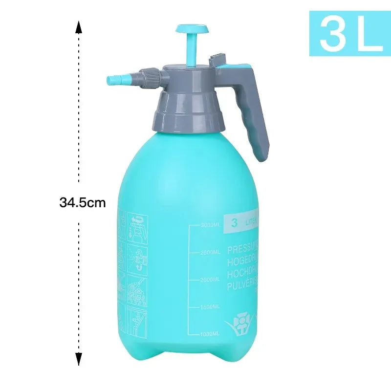 1.5/2.0/3.0L Car Washing Pressure Spray Pot Auto Clean Pump Sprayer Pressurized Spray Bottle GardeningTools