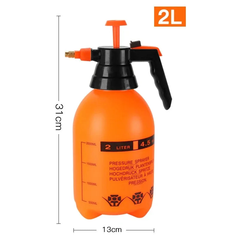 1.5/2.0/3.0L Car Washing Pressure Spray Pot Auto Clean Pump Sprayer Pressurized Spray Bottle GardeningTools