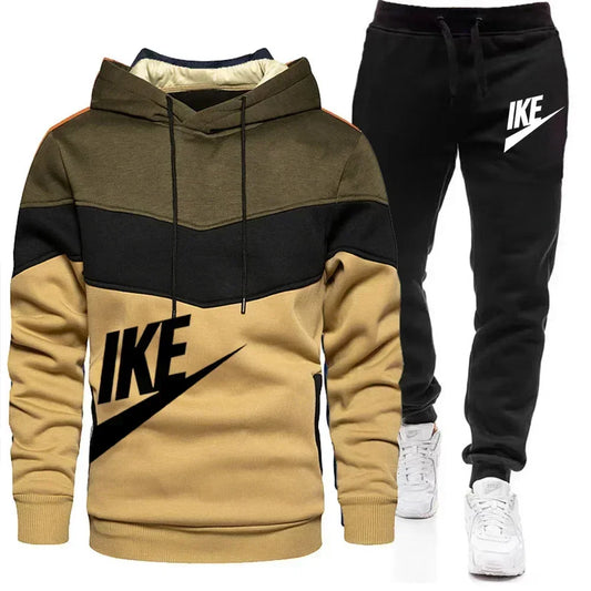 CH.KOUROSH- New Men's Autumn Winter Sets Zipper Hoodie+Pants Pieces Casual Tracksuit Male Sportswear Brand Clothing Sweat Suit