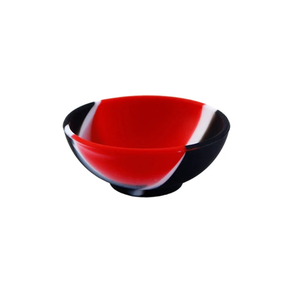 1Pcs 50mm Mini Silicone Bowl Children Tableware Multi-Color Container Bowls Tobacco Herb Smoking Accessories Kitchen Storage Box