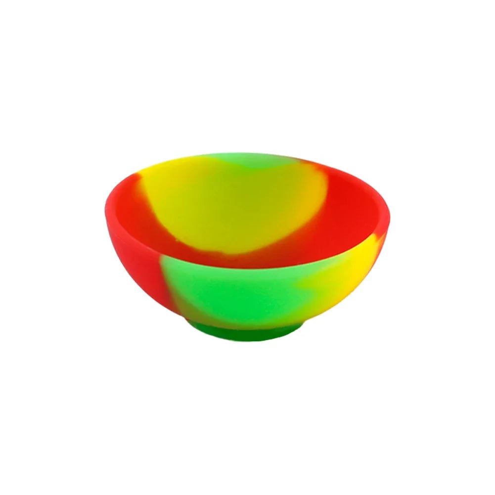 1Pcs 50mm Mini Silicone Bowl Children Tableware Multi-Color Container Bowls Tobacco Herb Smoking Accessories Kitchen Storage Box