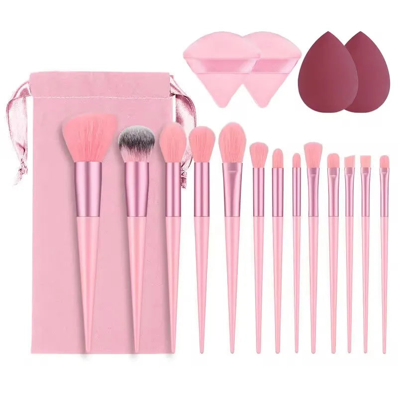 Makeup Brush Set Soft Fluffy Professiona Cosmetic Foundation Powder Eyeshadow Kabuki Blending Make Up Brush Beauty Tool Makeup