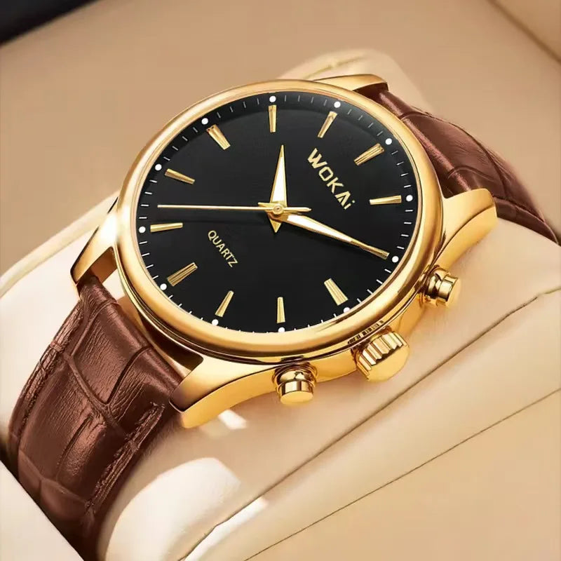 CH.KOUROSH 2024 foreign trade new sentiment watch classic retro men and women belt quartz watch wholesale