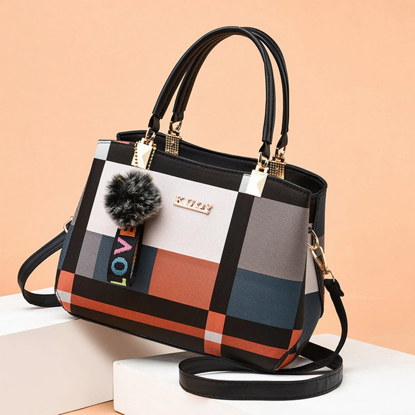 New Fashion Women's Bag, Fashionable Women's Bag, Handbag, European And American One Shoulder Crossbody Bag