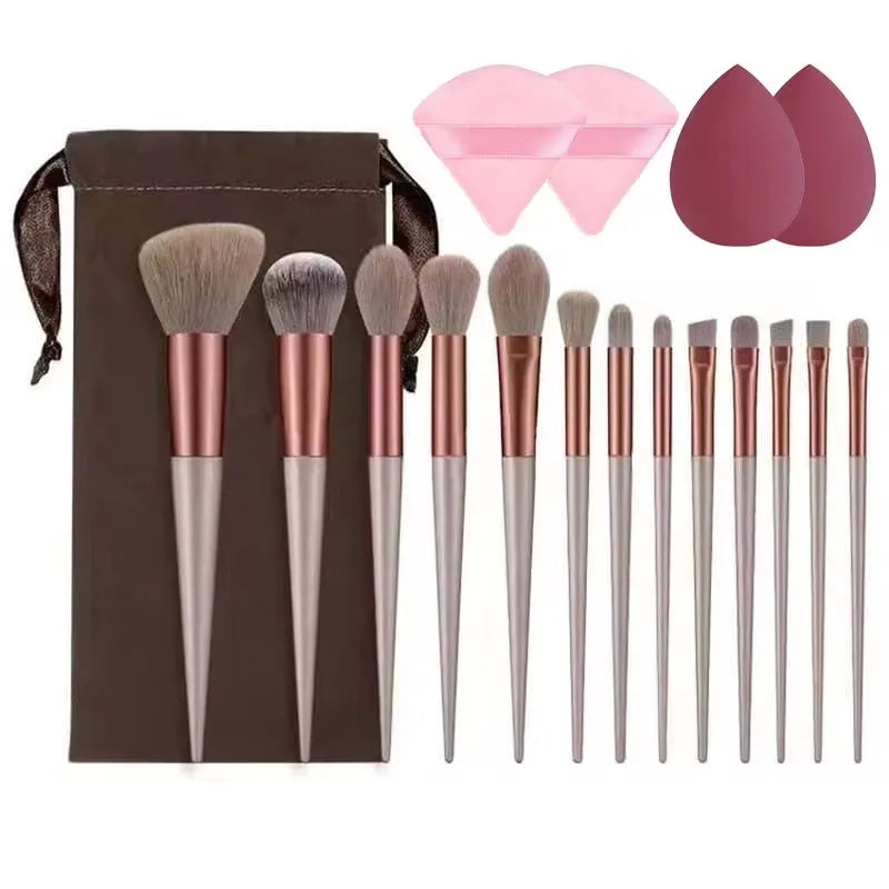 Makeup Brush Set Soft Fluffy Professiona Cosmetic Foundation Powder Eyeshadow Kabuki Blending Make Up Brush Beauty Tool Makeup