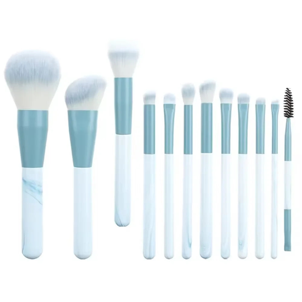 13 PCS Makeup Brush Set - Soft, Durable, Perfect for Foundation & Eyeshadow