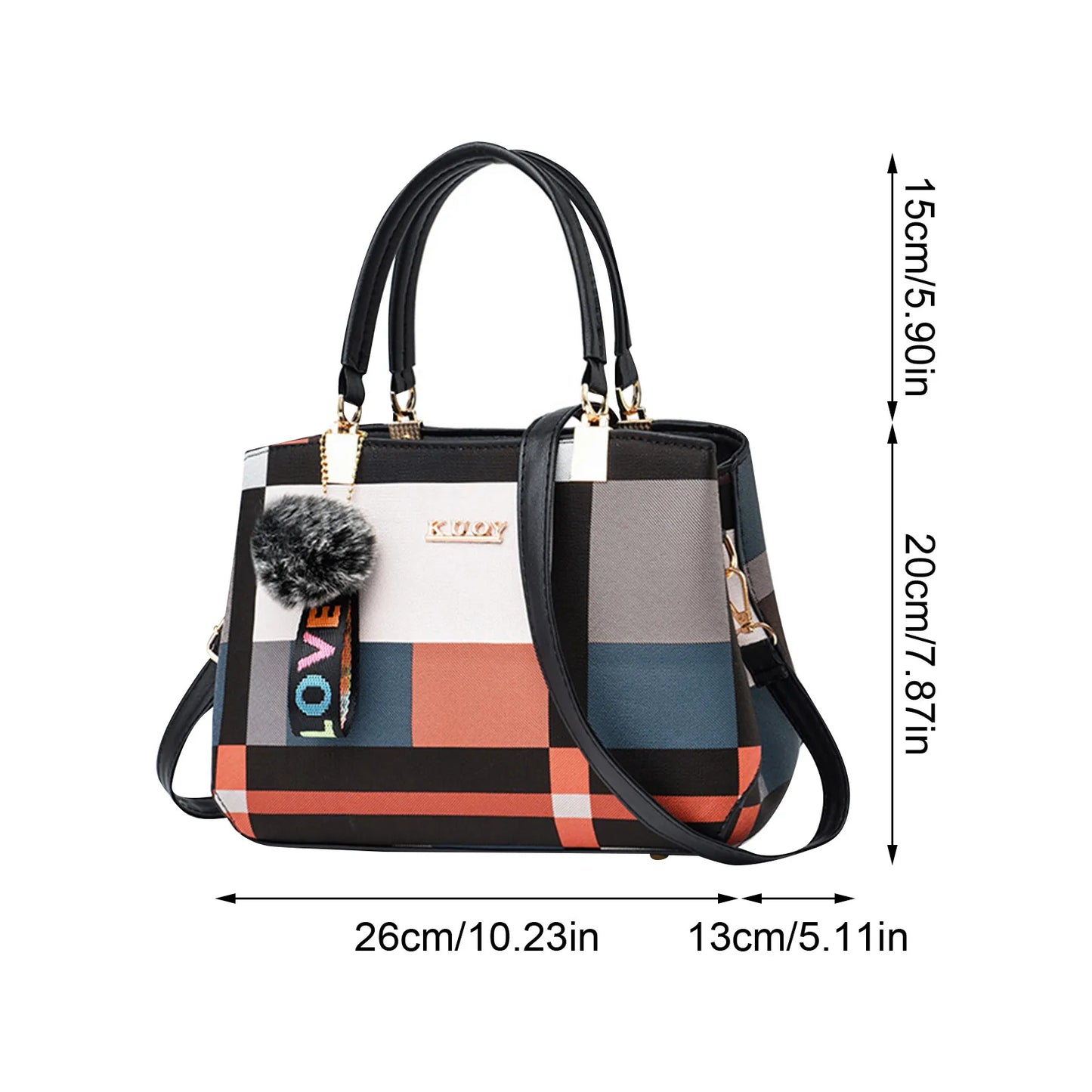 New Fashion Women's Bag, Fashionable Women's Bag, Handbag, European And American One Shoulder Crossbody Bag