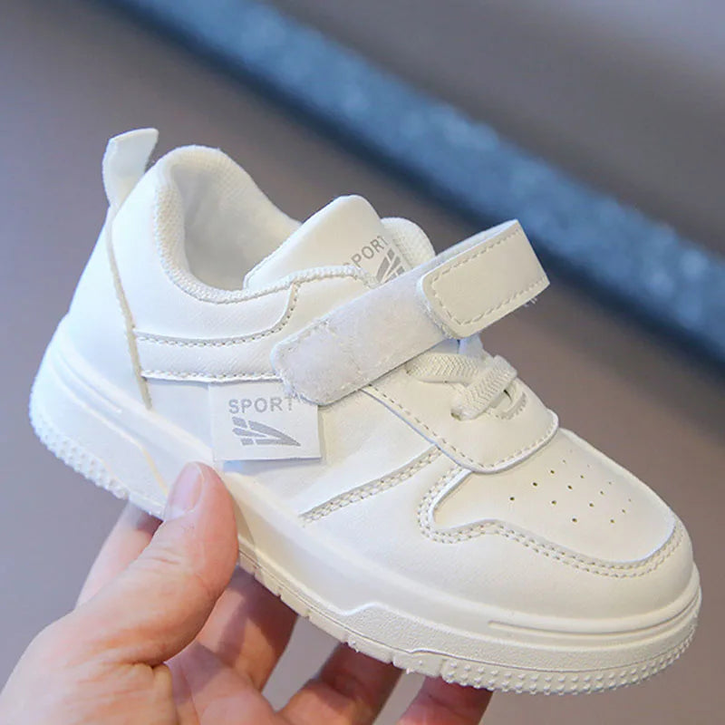 CH.KOUROSH Baby Kid's Spring Autumn New Small White Shoes Tenis Sneakers Children Soft Sole Anti Slip Sneaker Toddler Casual Sport Shoes