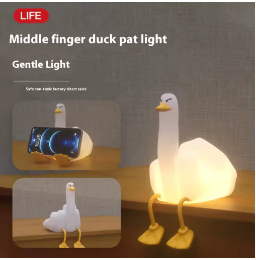 Middle Finger Duck Night Lamp