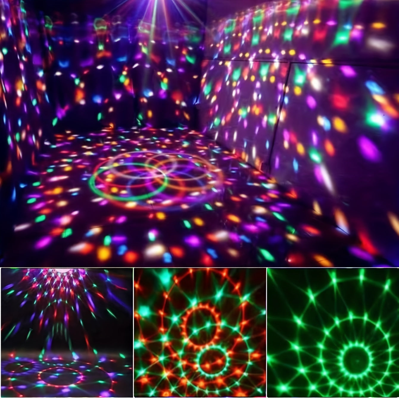 CH.Kourosh- RGB Party Light with Remote - Ultimate Lighting for Every Occasion