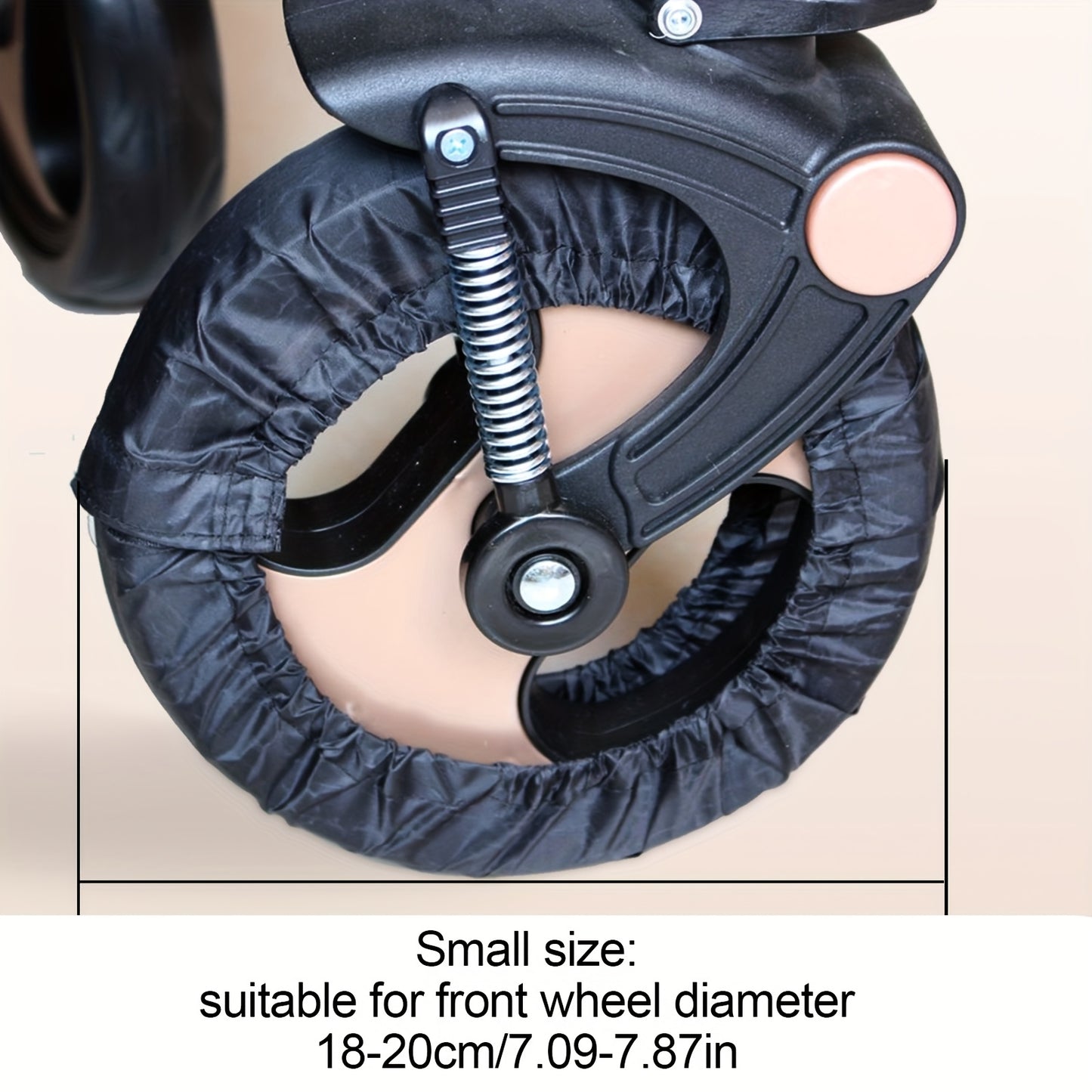 4pcs Stroller Wheel Covers - Dustproof and Waterproof, Ideal for Home Entry or Christmas Gift