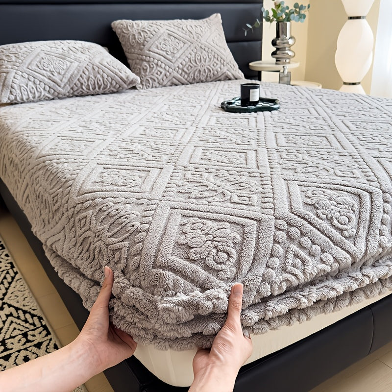 CH.Kourosh- Soft Cozy Throw Blanket with Geometric Patterns - Perfect for Home Décor & Relaxation