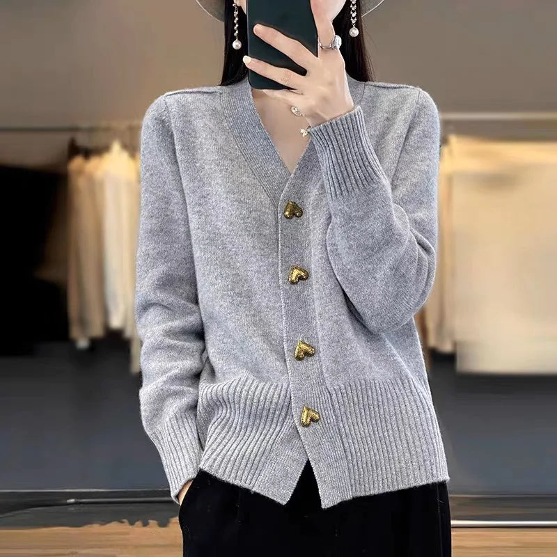 Casual Knit Cardigan for Women