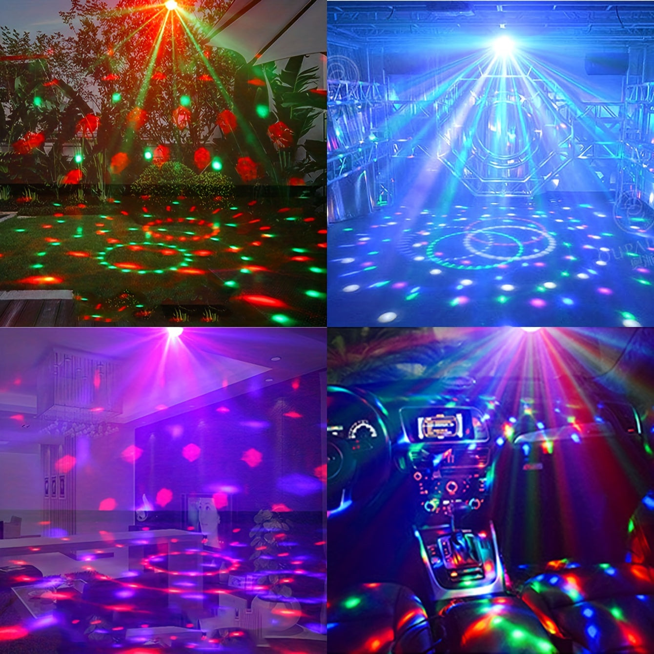 CH.Kourosh- RGB Party Light with Remote - Ultimate Lighting for Every Occasion