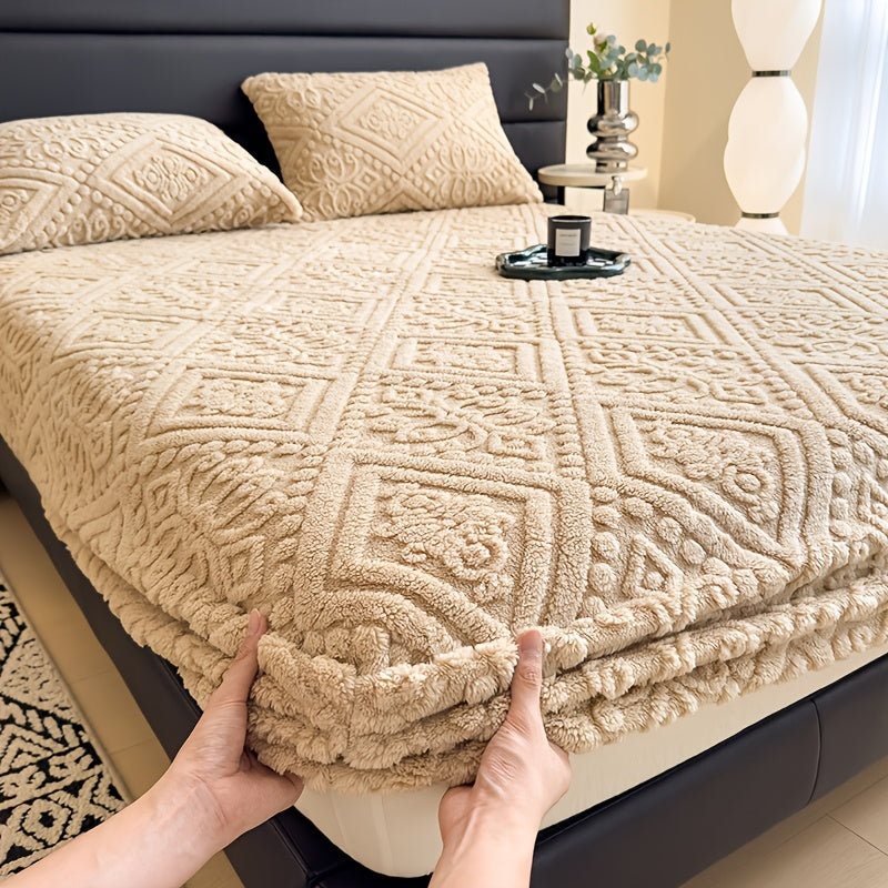 CH.Kourosh- Soft Cozy Throw Blanket with Geometric Patterns - Perfect for Home Décor & Relaxation