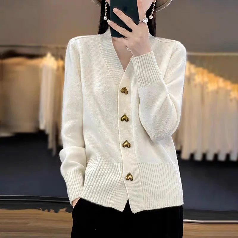 Casual Knit Cardigan for Women